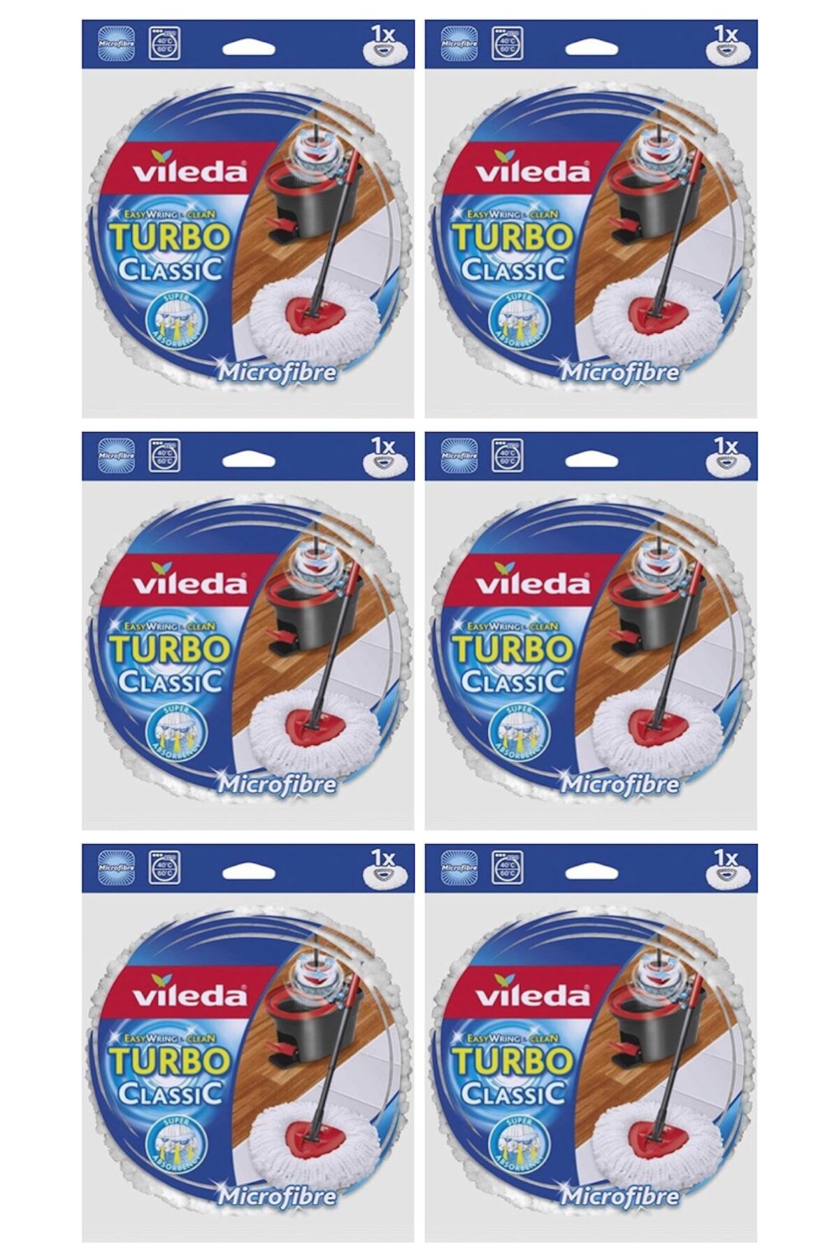 Turbo & Easy Wring Yedek Paspas X 6 Adet