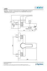 ECA LUNA BANYO BATARYASI )102102450) 20 YIL ECA GARANTİLİ