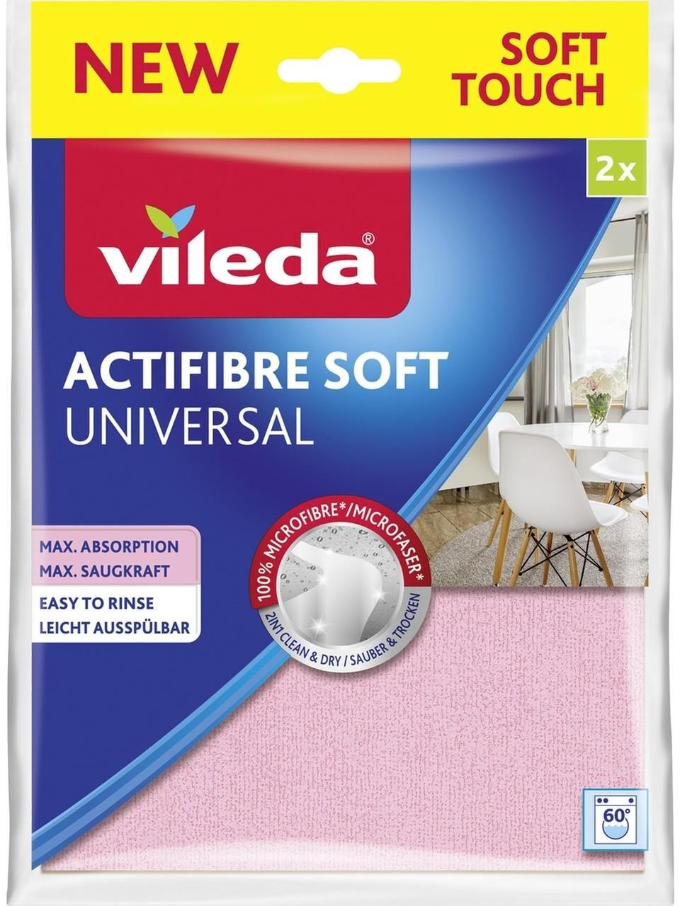 VİLEDA  ACTİFİBRE BEZ 2 Lİ 148674