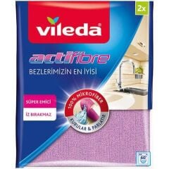 Vileda Turbo Pedallı Sistem + Vileda 2'li Actifibre Mikrofiber Bez