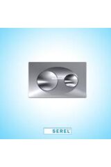 Eca Serel Gömme Rezervuar Kumanda Paneli P400120 Parlak Krom Panel (metal Kaplama)