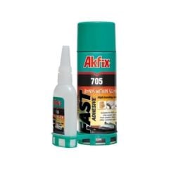 Akfix 705 MDF Hızlı Yapıştırıcı 400 ml + 100 gr Tekli