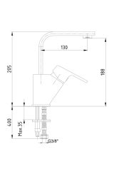 Ar Lunetta Lavabo Bataryası Kuğu Borulu 102188108