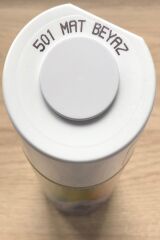 Akçalı 400ml 501 Mat Beyaz Sprey Boya Düz Renk
