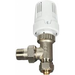 ECA 16x2 mm köşe Tip Pex Termostatik Radyatör Vanası - 602120549