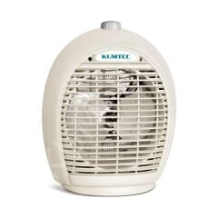 KUMTEL Lx6331 Fanlı Isıtıcı, 3 Kademeli, Bej, 2000 W