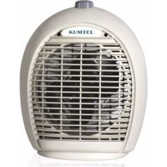 KUMTEL Lx6331 Fanlı Isıtıcı, 3 Kademeli, Bej, 2000 W