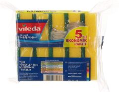 VİLEDA DÜZ BULAŞIK SÜNGER 5 Lİ 139635
