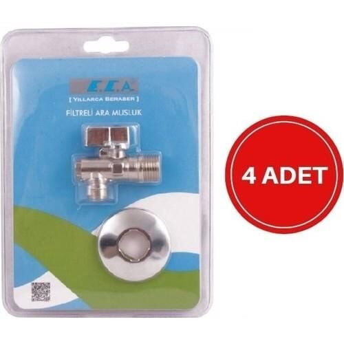 ECA 4 Adet Eca Filtreli Ara(taharet) Musluk 602111048